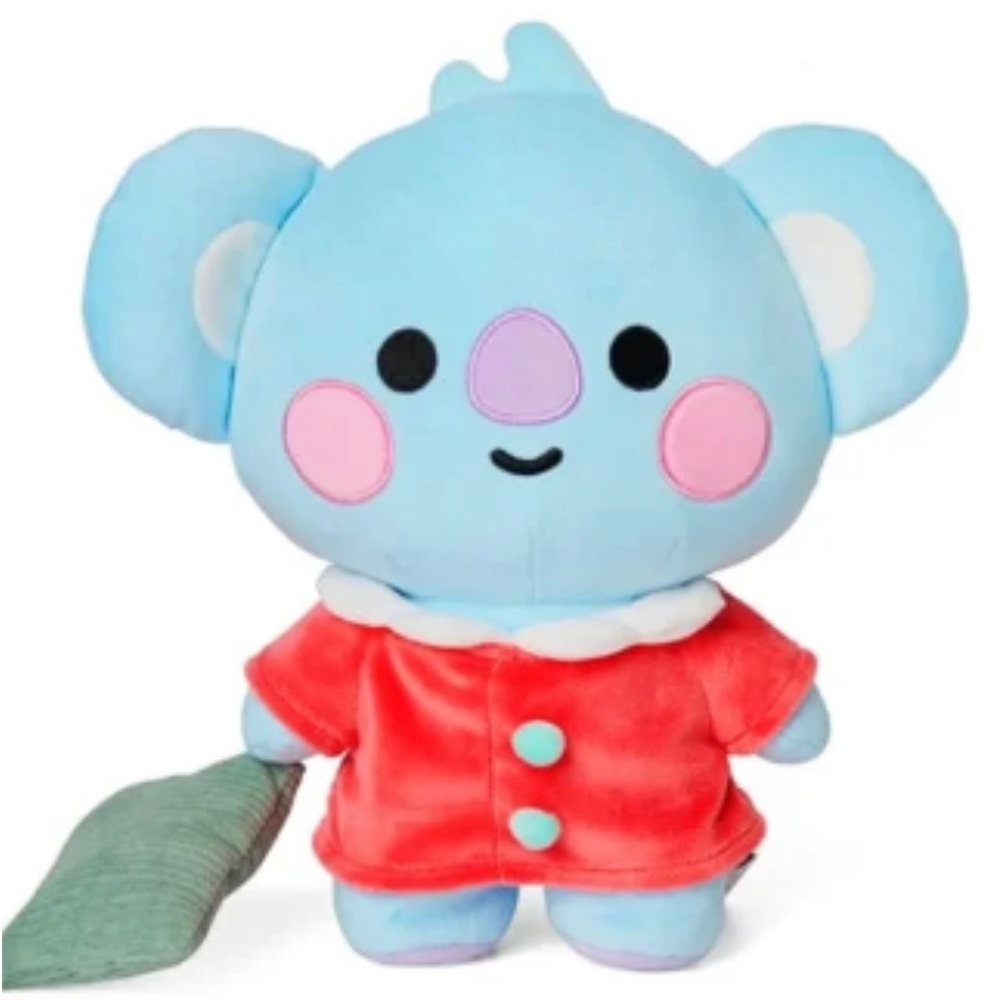 NIB BT21 Christmas Line Friends 9.5” Standing Koya Plush